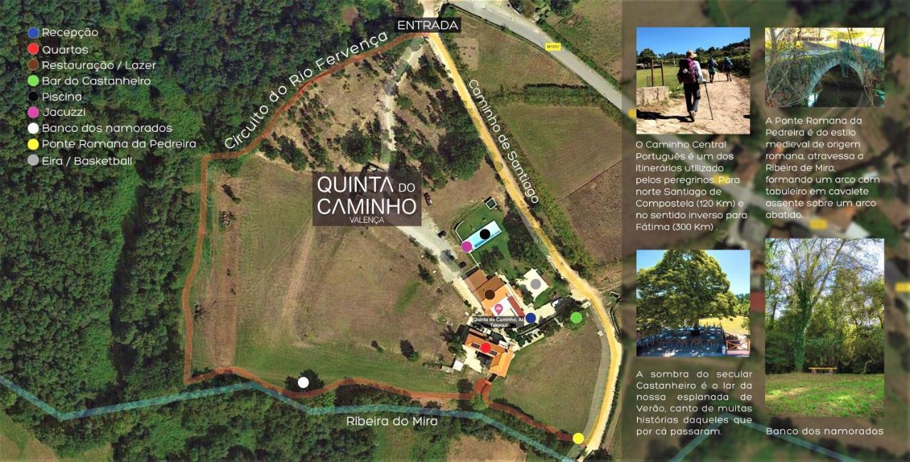 Вилла Quinta Do Caminho, Al Валенса Экстерьер фото